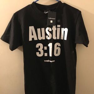 The hundreds x wwe “austin 3:16” stone cold shirt